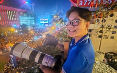 Tác giả bộ ảnh lễ diễu binh 30-4 viral mạng xã hội là bạn trẻ ở TP.HCM
