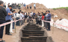 Thuyền cổ ở Bắc Ninh có kỹ thuật đóng độc đáo, khả năng từ thời Lý, thời Trần