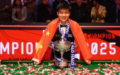 Trung Quốc lần đầu vô địch snooker thế giới