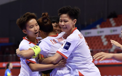 Tuyển futsal nữ Việt Nam đã chơi hơn 100% sức lực trước Philippines