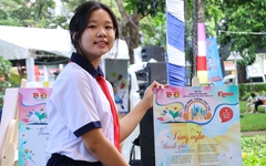 Học trò gửi yêu thương đến thành phố qua các sáng tác văn học giàu cảm xúc