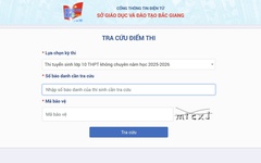 Bắc Giang công bố điểm thi và điểm chuẩn lớp 10