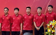 Đội tuyển bóng bàn Việt Nam có trang phục thi đấu mới