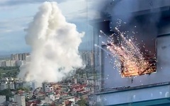 Sau tiếng nổ lớn, ngôi nhà ở Hà Nội bốc cháy, tìm thấy 2 thi thể tại hiện trường