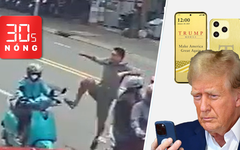 Bản tin 30s nóng: Truy tìm người đạp ngã nữ tài xế xe ôm; Tập đoàn Trump mở bán smartphone
