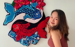 Từ tò mò tới sáng tạo những bức tranh len màu sắc đầy cảm xúc