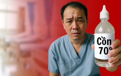 Cồn y tế làm giả bằng hóa chất có thể gây tổn thương não