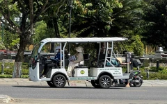 Sở Xây dựng Quảng Nam nói gì về việc lắp biển báo 30km/h để xe điện tồn tại ở Hội An?