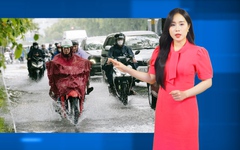 Thời tiết đêm 20 ngày 21-6: Bắc Bộ và Nam Bộ mưa to đến rất to