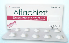 Thu hồi toàn quốc đối với lô thuốc viên nén Alfachim 4.2