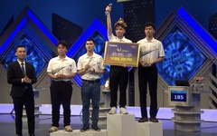 Đường lên đỉnh Olympia: nam sinh Trường THPT chuyên Thái Bình lội ngược dòng kịch tính