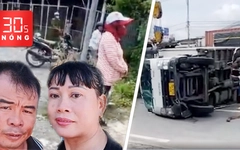 Bản tin 30s nóng: Truy tìm nữ chủ quán cà phê nghi sát hại dì ruột; Lật xe tải ở quận 12
