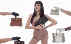 Bộ sưu tập túi hiệu của 'bà trùm Hermès' Cún Bông