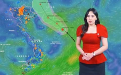 Thời tiết đêm 25 ngày 26-6: Dự báo mới nhất về áp thấp nhiệt đới trên Biển Đông