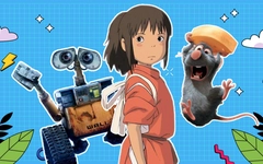 Ghibli và Pixar đóng góp 4 siêu phẩm hoạt hình trong Top 100 phim hay nhất mọi thời đại.