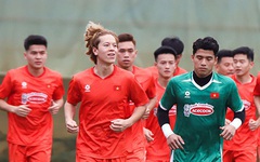 U22 Việt Nam đá giao hữu với Đài Loan