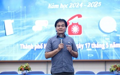 Thầy hiệu trưởng dặn dò học trò 'tin vào bản thân' khi thi lớp 10