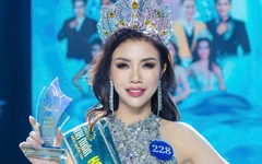 Đinh Thị Hương Giang đăng quang Hoa hậu Doanh nhân Siêu quốc gia 2025