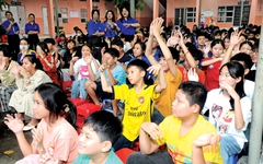 Thiếu nhi thành phố viết tiếp câu chuyện mùa hè
