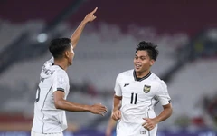 Bài ném biên như phạt góc giúp U23 Indonesia hạ gục Philippines