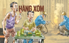 Dùng máy hàn 'phòng thủ' mấy ông hàng xóm đang hưng phấn