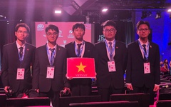 Việt Nam đoạt 1 huy chương vàng, 4 huy chương bạc Olympic Vật lý Quốc tế