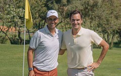 Huyền thoại Federer và Nadal đọ sức trên sân golf
