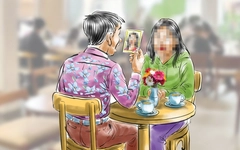 Người đàn ông vỡ mộng vì lỡ yêu 'hình minh họa'