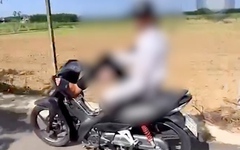Xử lý nam thanh niên 16 tuổi lái xe bằng chân để quay TikTok