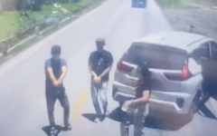 Xác minh video người đàn ông nghi cầm súng đe dọa tài xế ô tô ở Phú Thọ