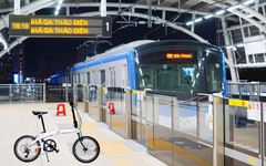 Metro số 1 cho mang xe đạp gấp từ ngày 1-8, cần đáp ứng tiêu chí gì?