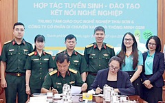 Xanh SM hợp tác đào tạo tài xế và tuyển dụng bộ đội xuất ngũ