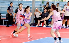 Trường THPT Marie Curie và Trường THPT Nguyễn Chí Thanh vô địch Giải bóng rổ học sinh TP.HCM 2025