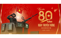 Tạo thiệp Canva chúc mừng kỷ niệm 80 năm Ngày truyền thống Công an nhân dân Việt Nam
