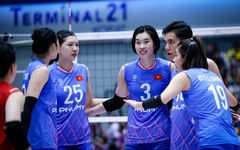 Lịch thi đấu bóng chuyền nữ SEA V.League 2025 ngày 3-8: Việt Nam - Thái Lan