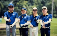 Giải golf truyền thống Saigontourist quyên góp 1 tỷ đồng học bổng cho học sinh khó khăn