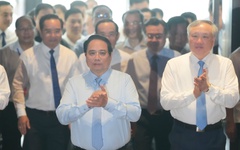 Thủ tướng Phạm Minh Chính chủ trì công bố nghị quyết Quốc hội về Trung tâm tài chính tại TP.HCM