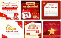 Cách tạo thông báo nghỉ lễ Quốc khánh 2-9 trên Canva