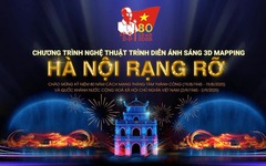 2 đêm trình diễn 3D mapping tại Hà Nội cuối tuần này