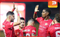 Alan lập hat-trick, Công An Hà Nội tạo mưa bàn thắng tại Hàng Đẫy