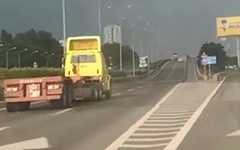Bất ngờ với lý do tài xế xe đầu kéo lạng lách, đánh võng trên cao tốc TP.HCM - Long Thành