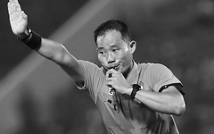Trọng tài Trần Đình Thịnh qua đời ở tuổi 43 khi đang thực hiện bài thi thể lực
