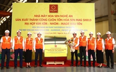 Sản xuất thành công tôn siêu bền Hoa Sen Mag Shield