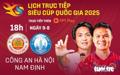 Công An Hà Nội giành Siêu cúp quốc gia 2025 sau màn rượt đuổi tỉ số hấp dẫn với Thép Xanh Nam Định