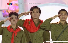 Tiết mục gây xúc động của dàn diễn viên phim Mưa đỏ tại concert tối 1-9