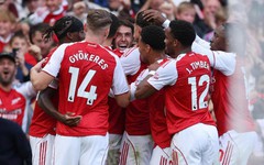 Zubimendi lập cú đúp, Arsenal thắng đậm Nottingham