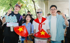 Lee Kwang Soo bất ngờ hội ngộ Hoàng Hà, Duy Khánh tại sân bay