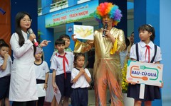 Học sinh Trường tiểu học Phan Huy Ích say mê khám phá thế giới dinh dưỡng