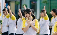 Teen Trường THPT Nguyễn Thái Bình thi nhảy dân vũ trong giờ ra chơi không điện thoại