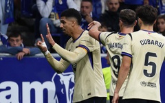 Barcelona thắng ngược Real Oviedo tại La Liga